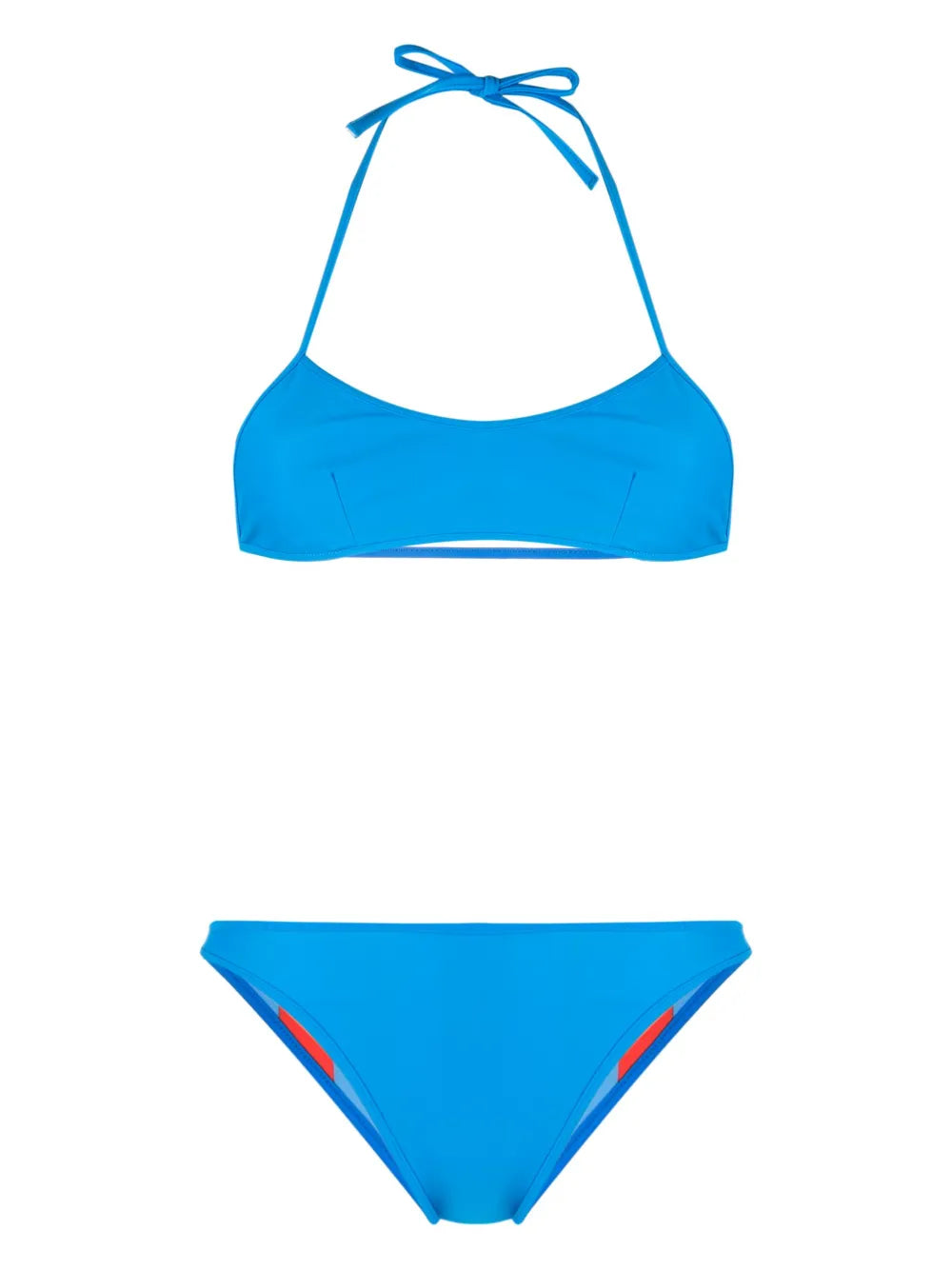 Reversible Striped Bikini Set