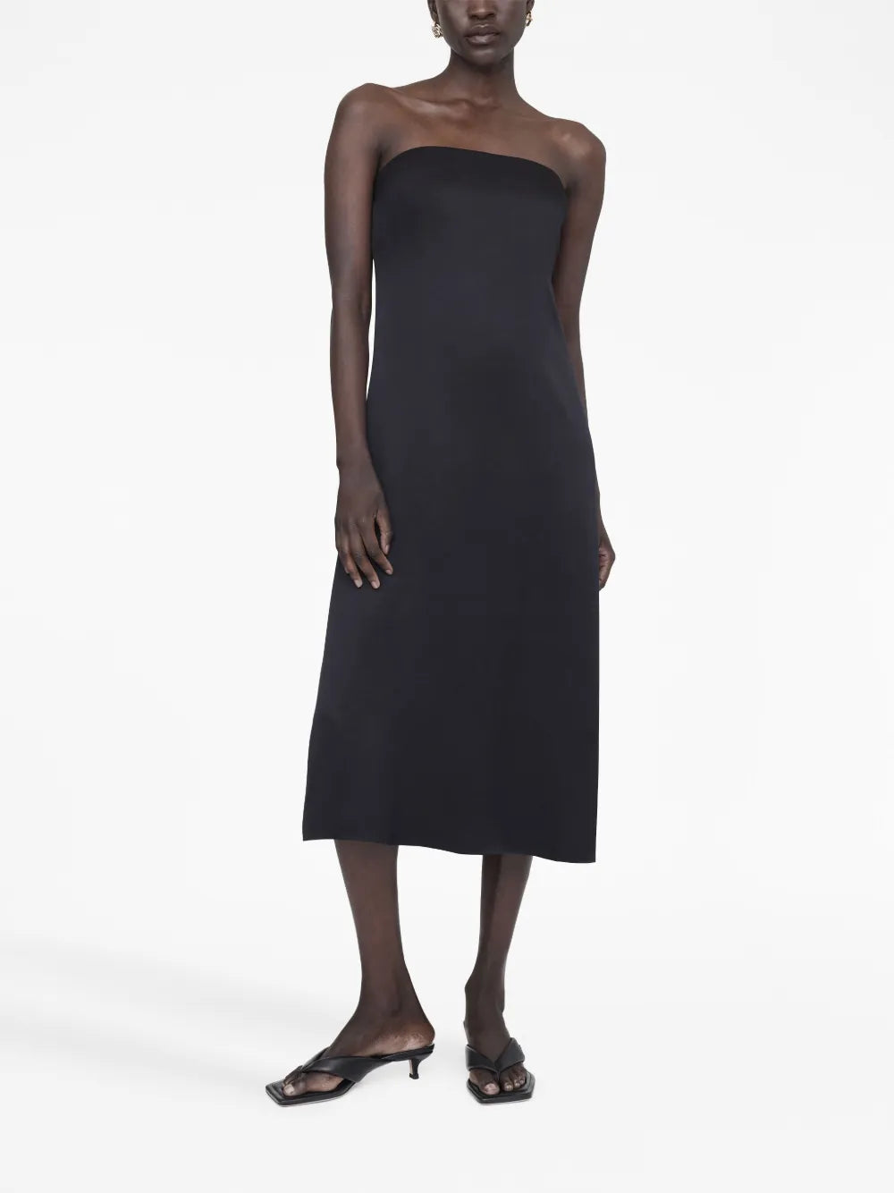 Megan Strapless Midi Dress