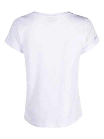 Basic Rolled-Sleeved T-Shirt