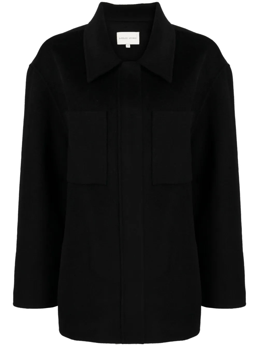 Cashmere Buttoned Jacket