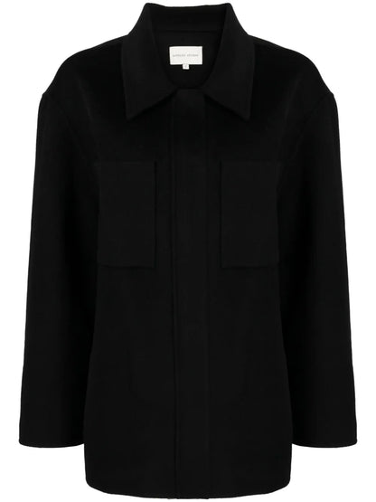 Cashmere Buttoned Jacket
