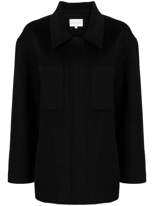 Cashmere Buttoned Jacket