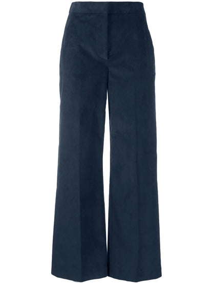 Wide-Leg Corduroy Trousers