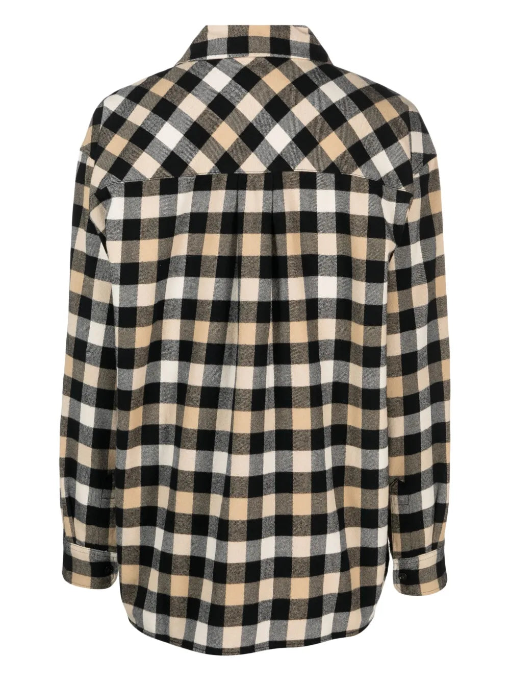 Checked Long-Sleeve Flannel Shirt