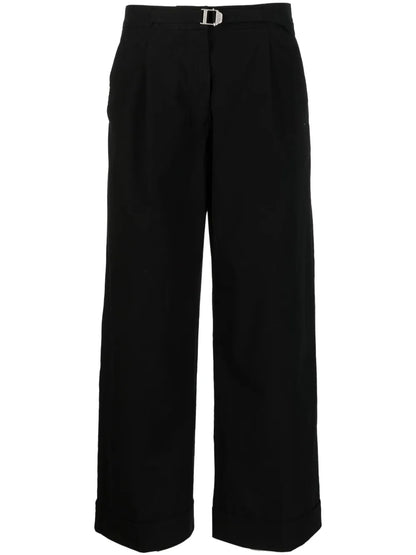 Euphemia Belted Wide-Leg Trousers