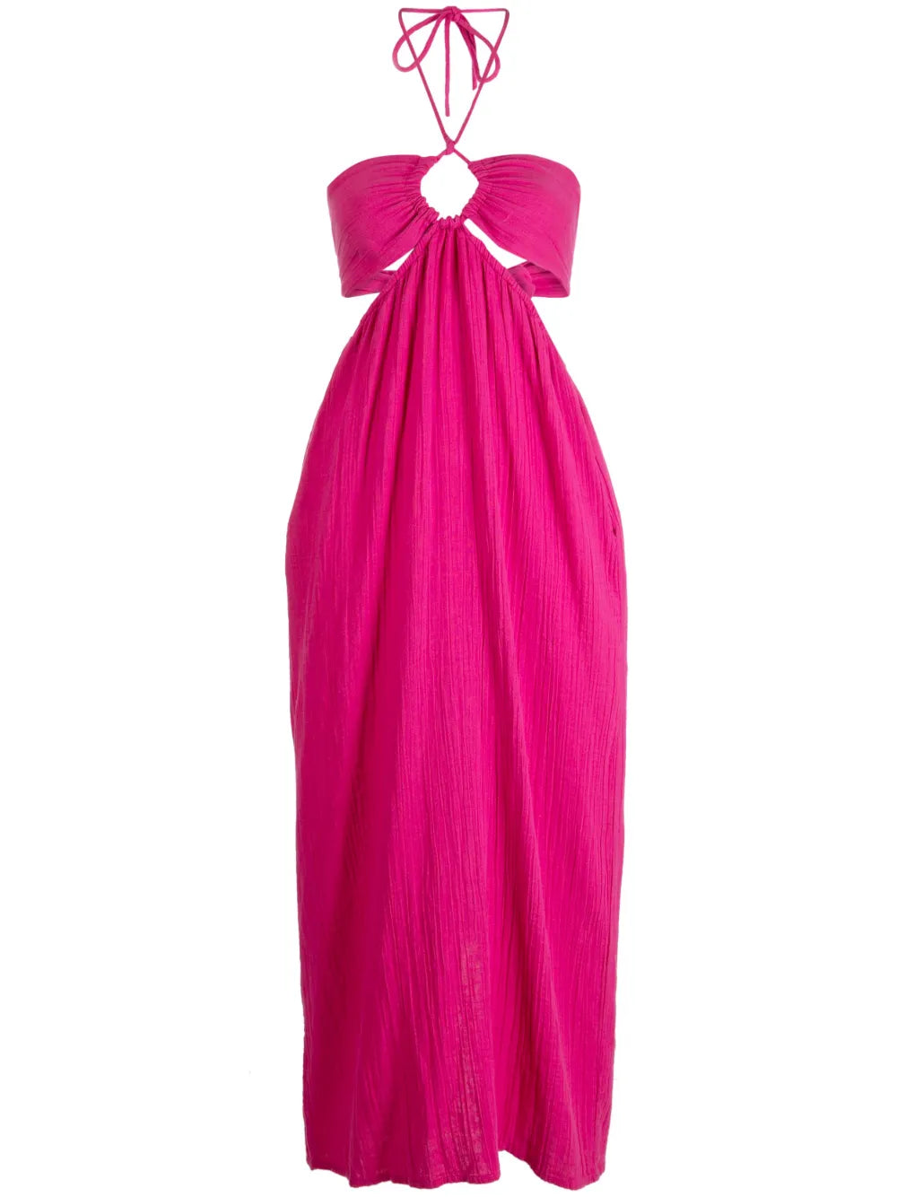 Laila Halterneck Midi Dress