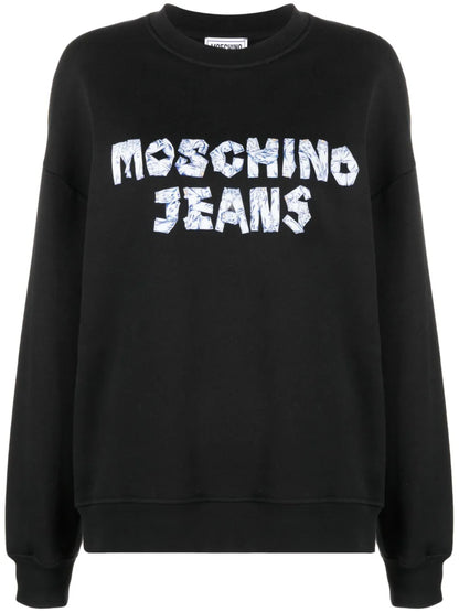 Jeans Logo-Print Sweatshirt