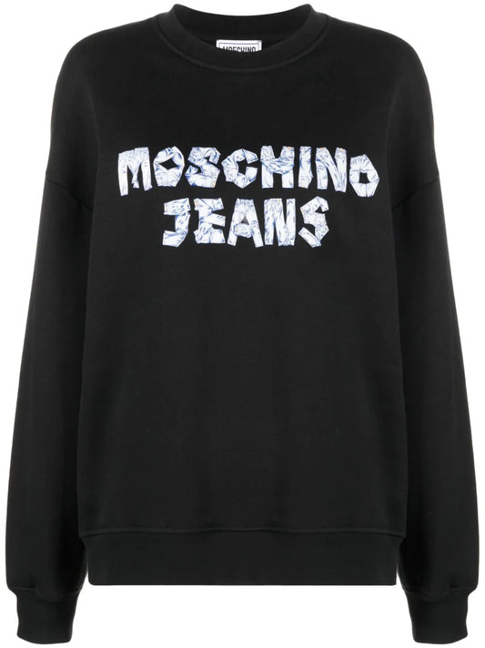 Jeans Logo-Print Sweatshirt