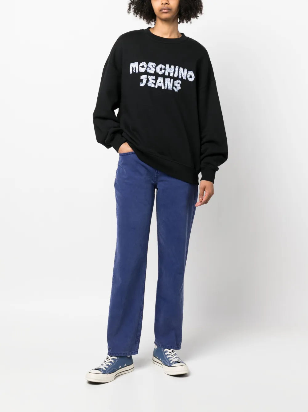 Jeans Logo-Print Sweatshirt