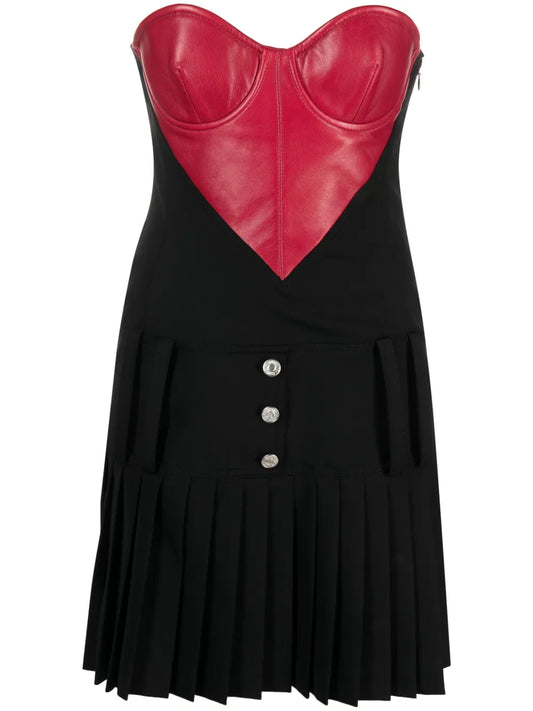 Heart Garbadine Minidress