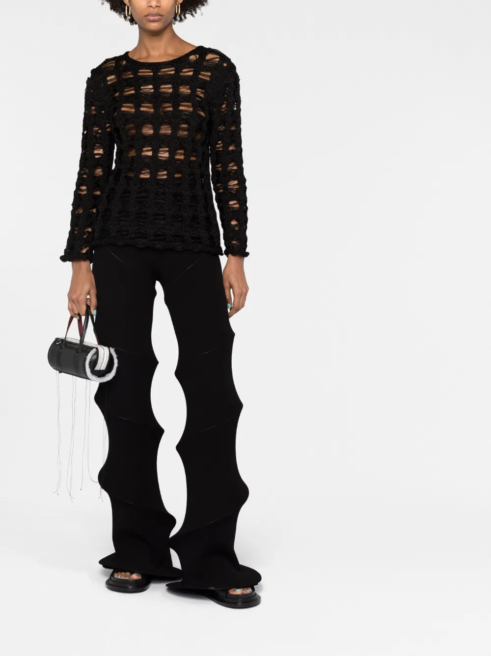 Open-Knit Jumper