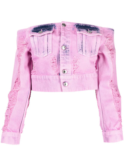 Distressed Denim Jacket