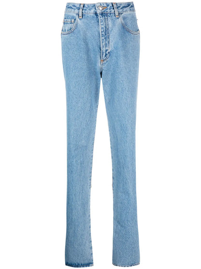 Bling Cut-Out Jeans
