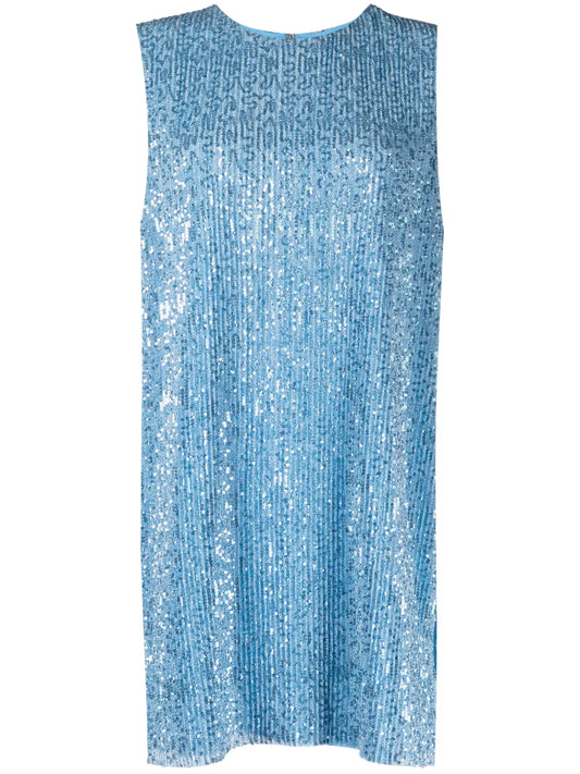 Isha Sequin-Embellished Tunic Top