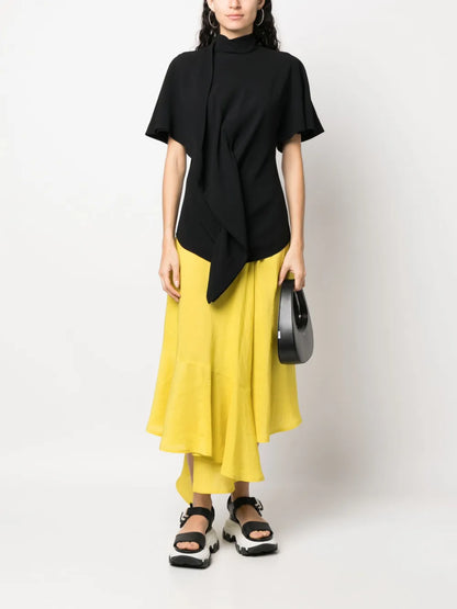 Asymmetric Draped Top
