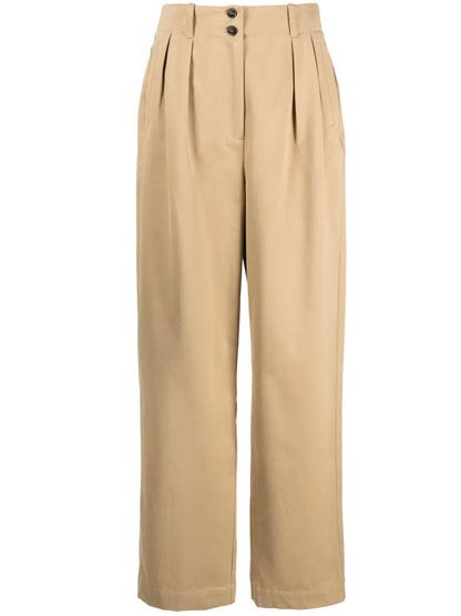 Painter Wide-Leg Cotton Trousers