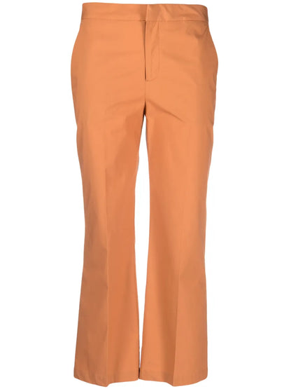 Cropped Tailored Trousers