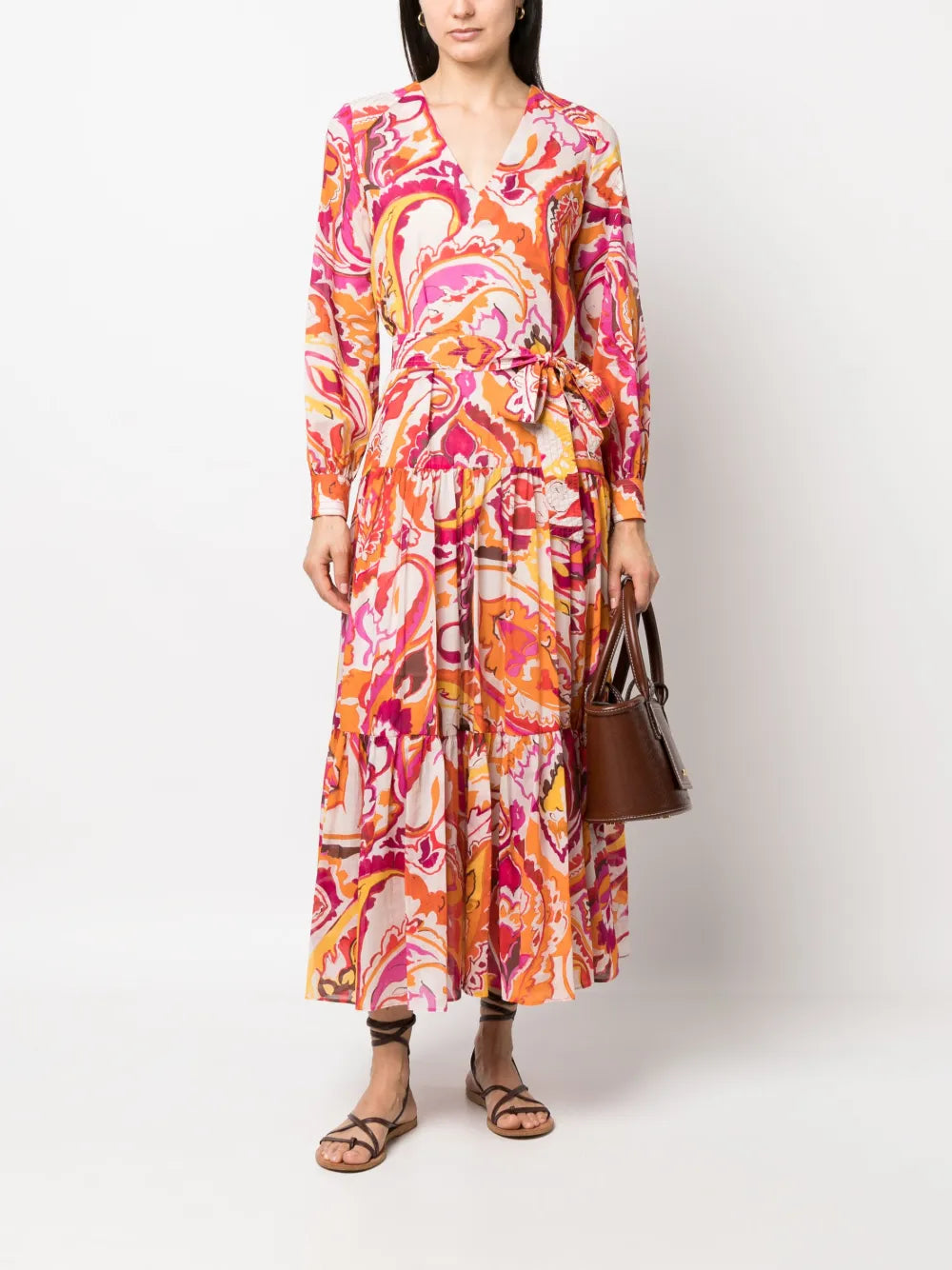 Abstract-Print Dress
