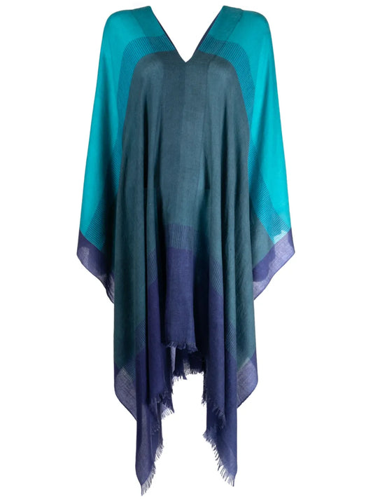 Ombré Cashmere Kaftan Dress