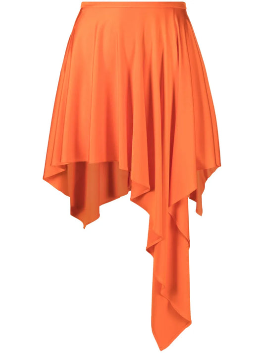 Asymmetric Draped Skirt