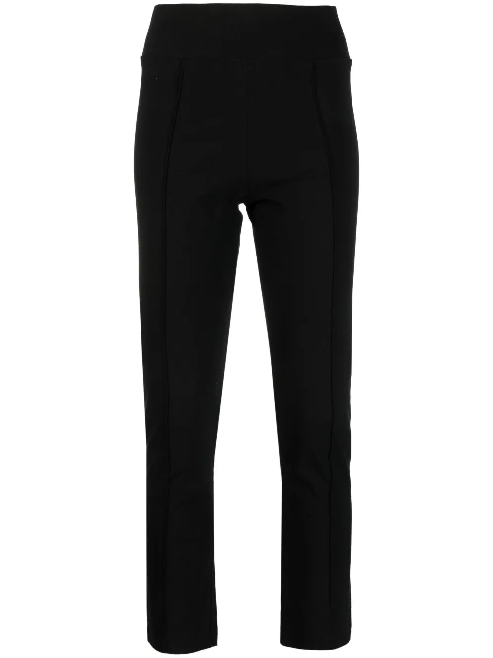 High-Waist Slim-Fit Trousers