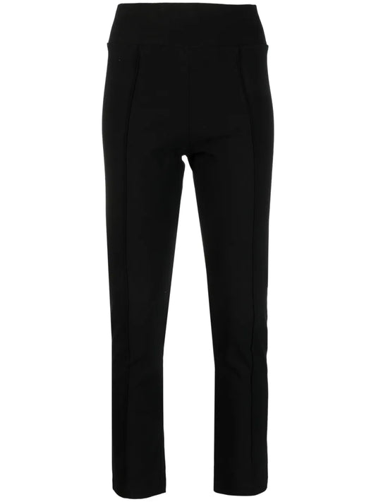 High-Waist Slim-Fit Trousers