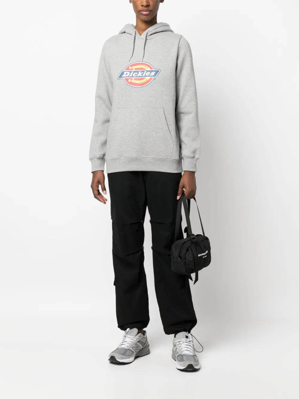 Logo-Print Long-Sleeved Hoodie