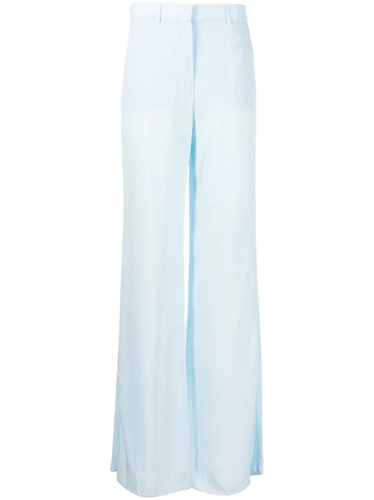 Straight-Leg Cut Trousers