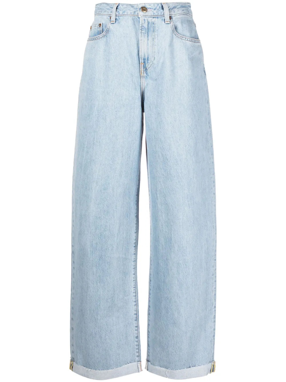 High-Waist Wide-Leg Jeans