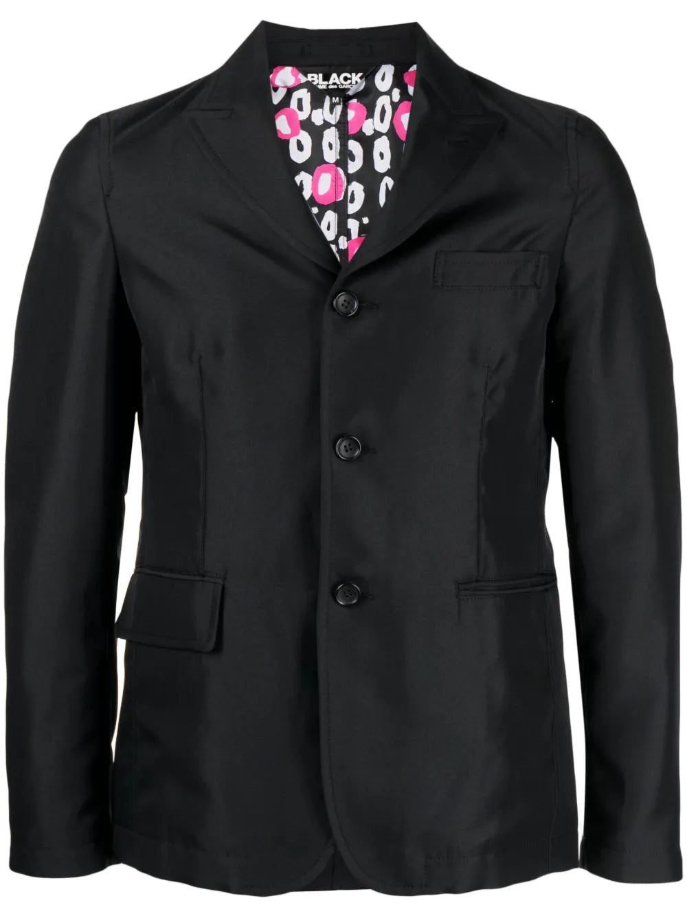 High-Shine Finish Blazer