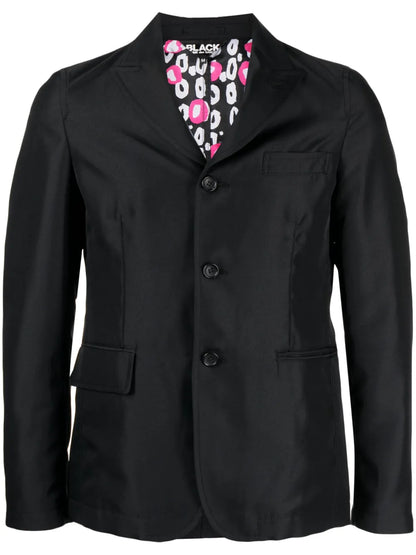 High-Shine Finish Blazer