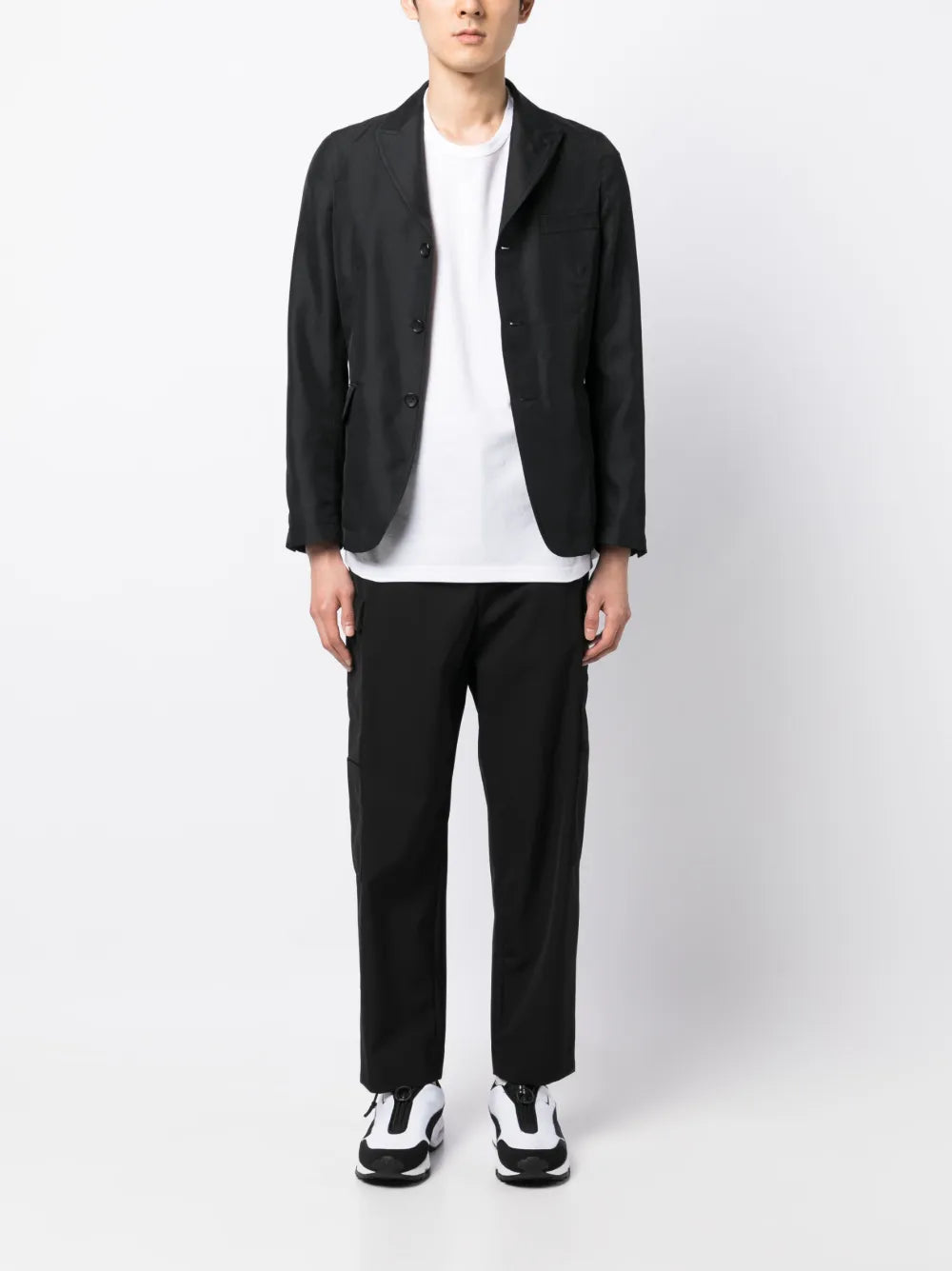 High-Shine Finish Blazer