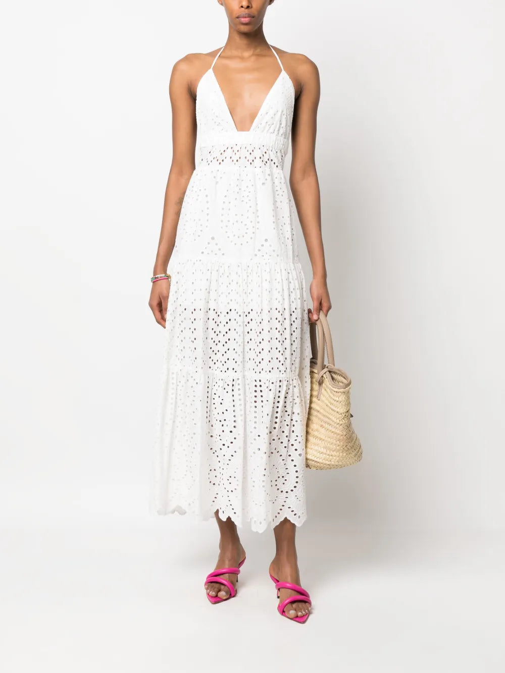 Embroidered Cotton Dress