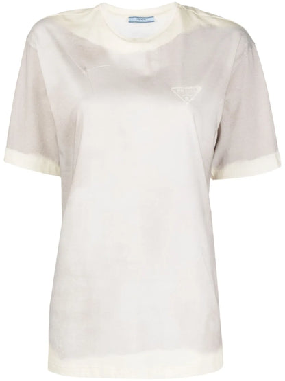 Round-Neck Short-Sleeve Top