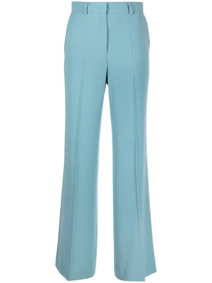 Wide-Leg Tailored Trousers