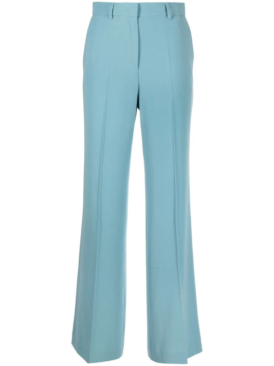 Wide-Leg Tailored Trousers