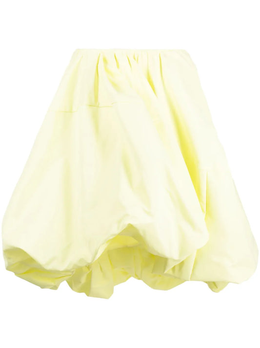 Asymmetric Cotton Skirt