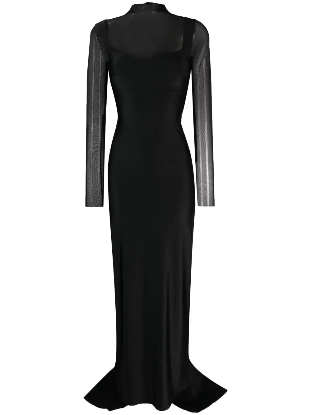 Semi-Sheer Gown