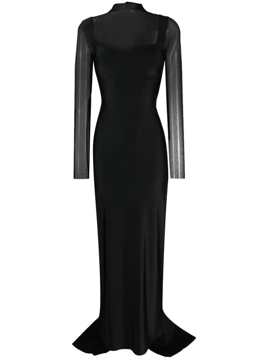 Semi-Sheer Gown