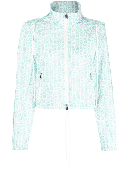 Alose Logo-Print Jacket