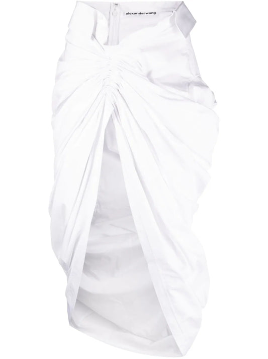 Asymmetric Midi Skirt