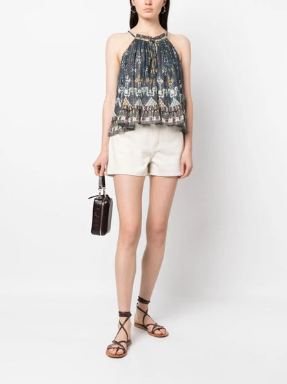 Fabino Graphic-Print Top