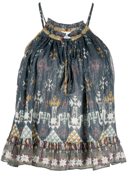 Fabino Graphic-Print Top