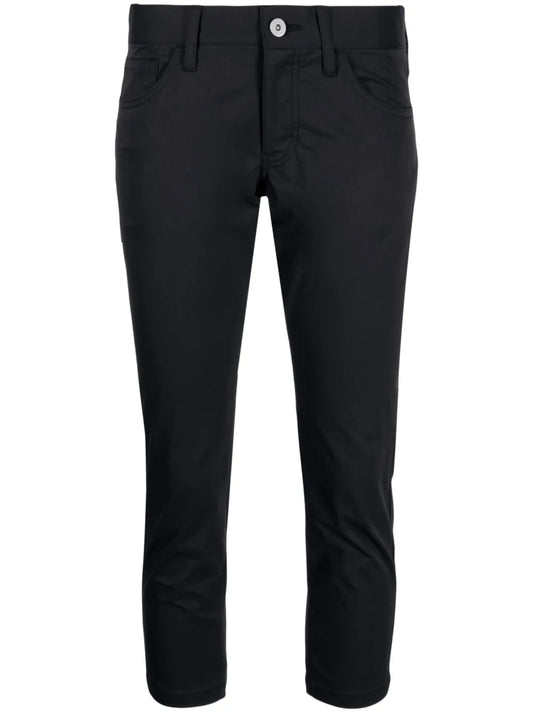 Mid-Rise Cropped Jeans