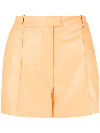 Kirsty Faux-Leather Shorts