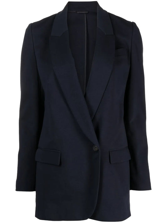 Single-Breasted Tailored Jacket