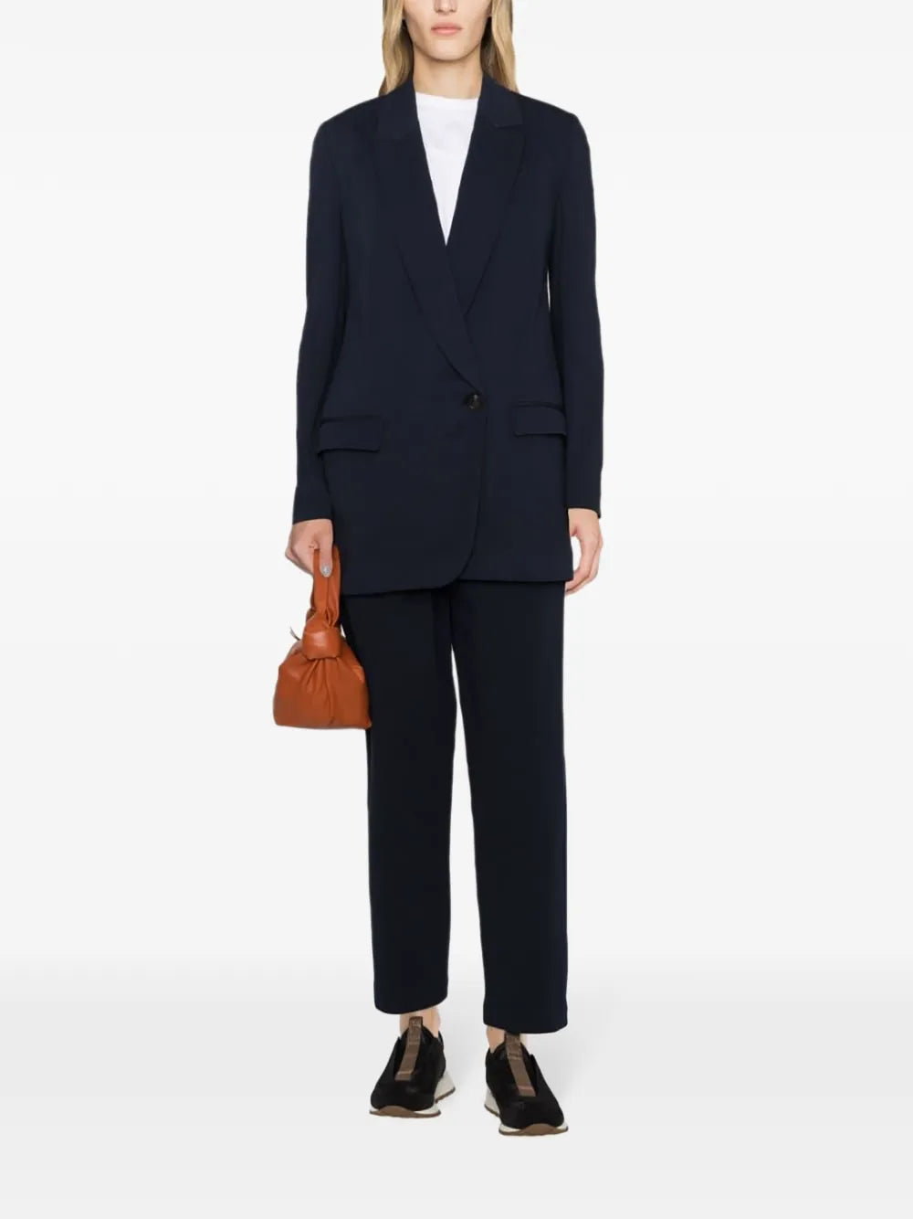 Single-Breasted Tailored Jacket