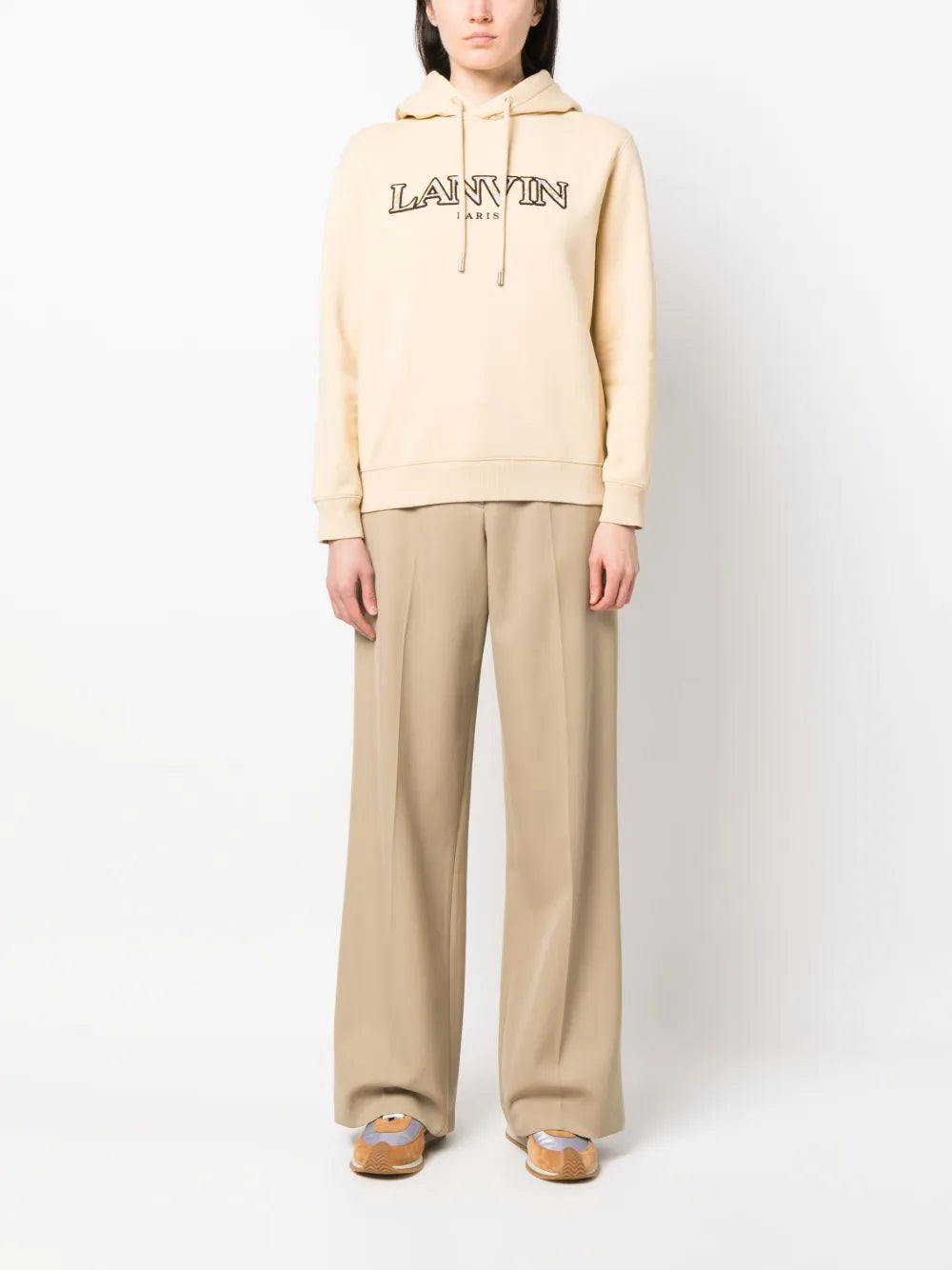 Logo-Embroidered Cotton Hoodie