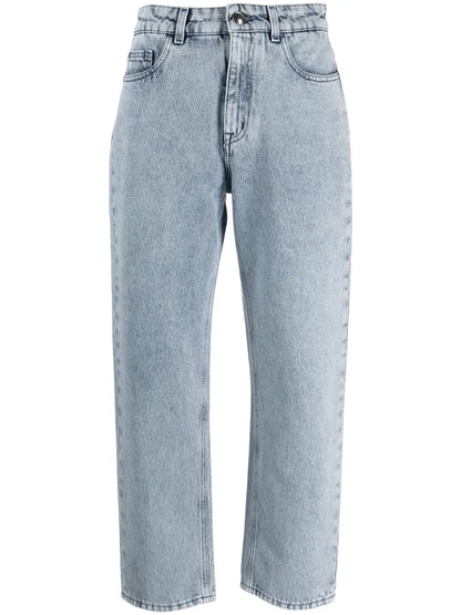 Phoebe High-Rise Cropped Jeans