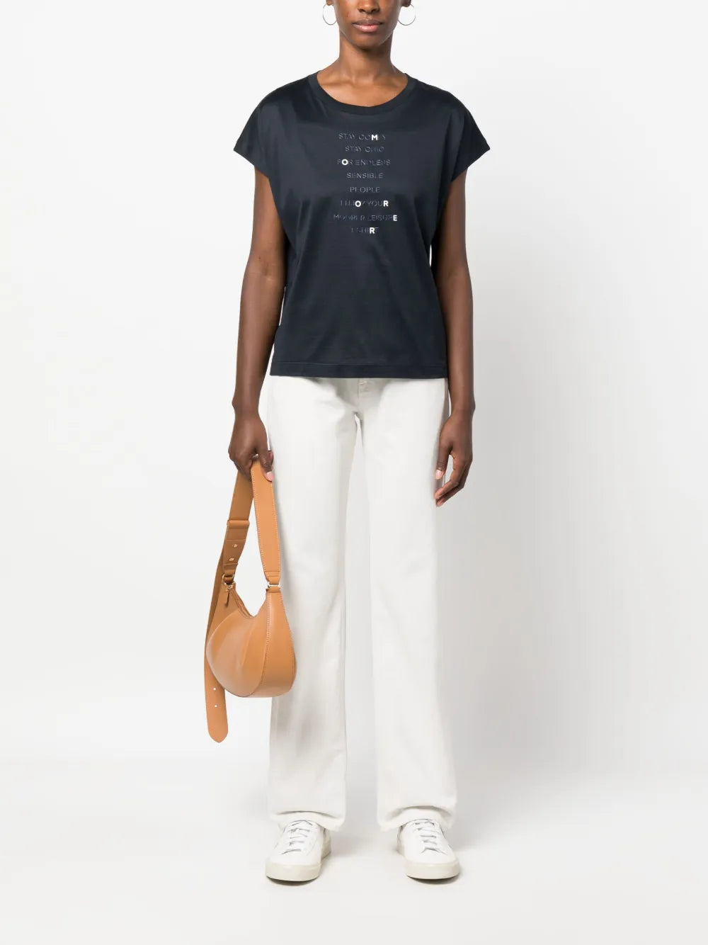 Straight-Leg High-Waist Jeans